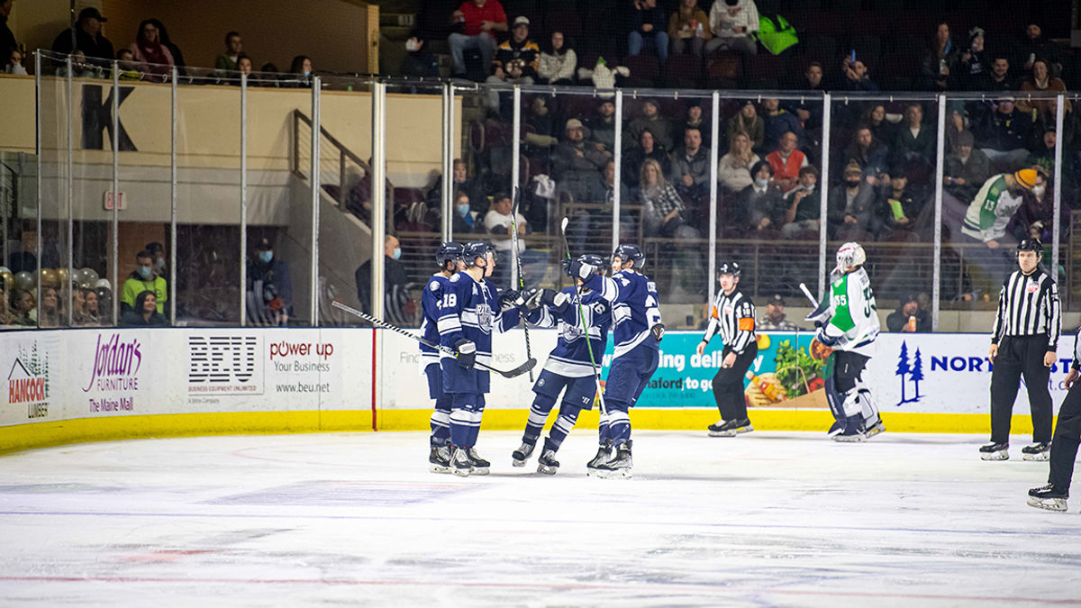 Railers Increase Win Streak to Three Games With 6-3 Win Over Maine