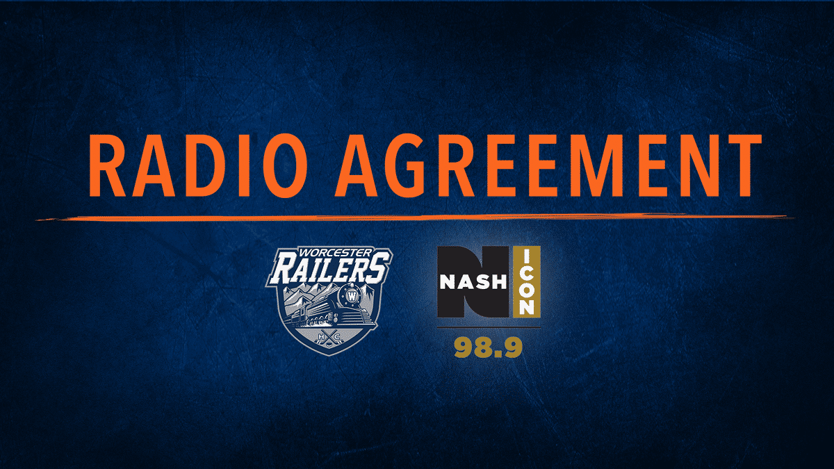 Worcester Railers HC Extend Broadcast Agreement With 98.9 FM NASH ICON
