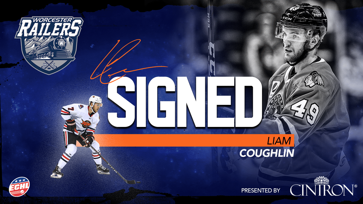 Worcester Railers HC sign forward Liam Coughlin for 2021-22 season
