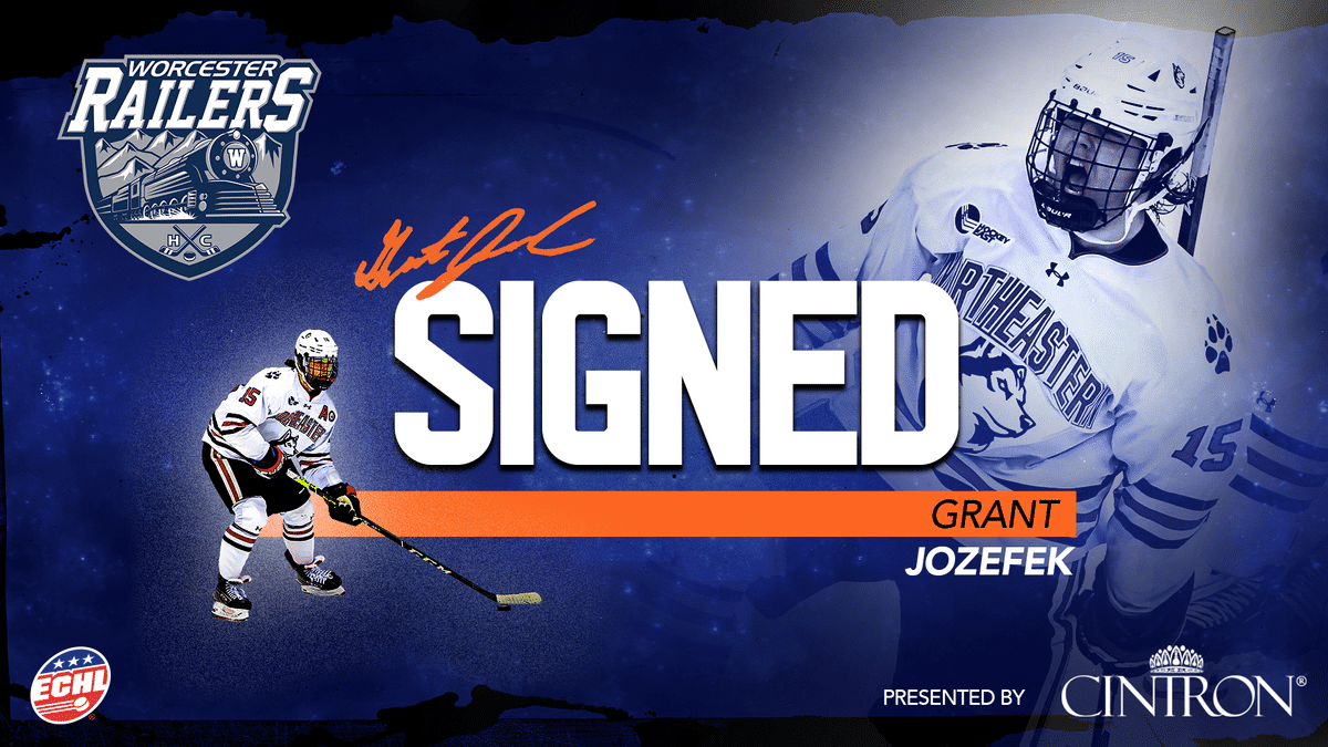 Worcester Railers HC sign rookie forward Grant Jozefek for 2021-22 season