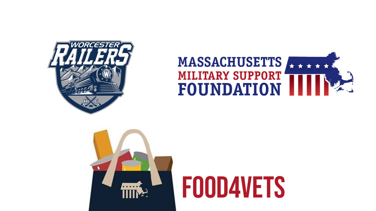 Worcester Railers HC announce partnership with Massachusetts Military Support Foundation