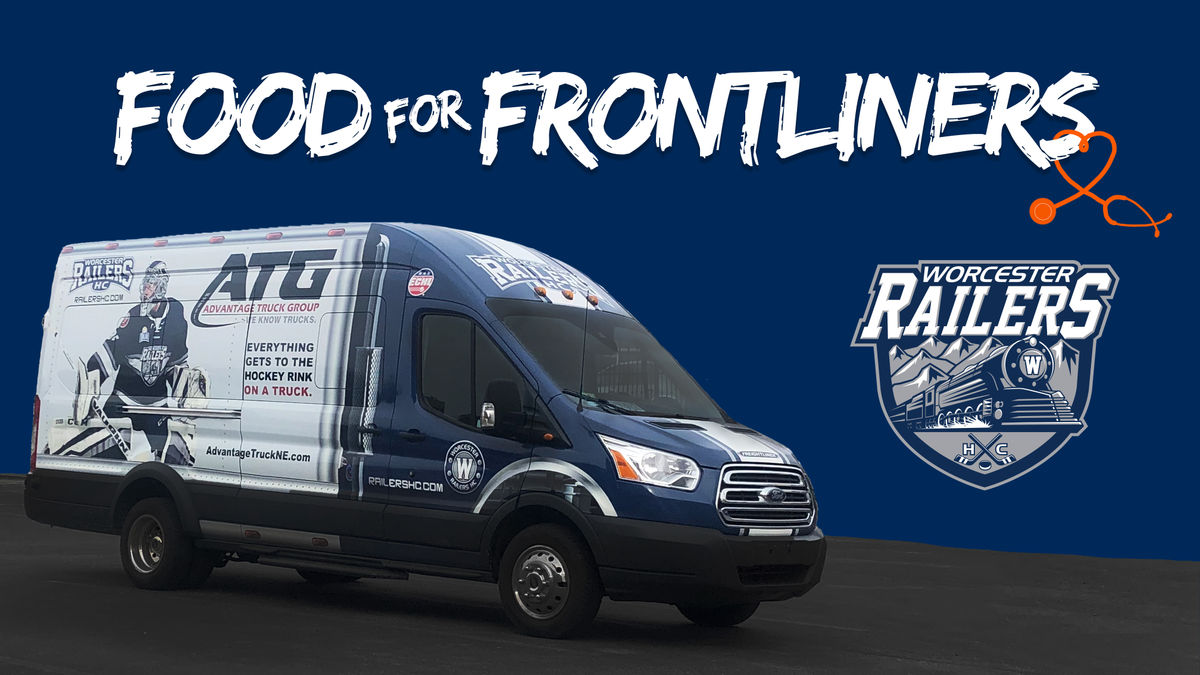 WORCESTER RAILERS HC ANNOUNCES FOOD FOR FRONTLINERS PROGRAM