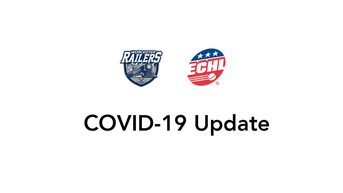 WORCESTER RAILERS HC REGULAR SEASON HAS BEEN SUSPENDED DUE TO COVID-19