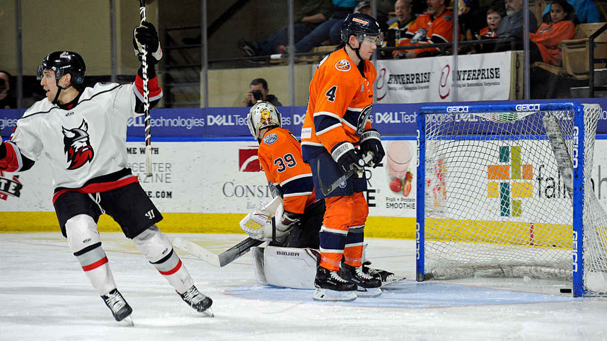 Jekyll and Hyde For the Railers Who Suffer 6-0 Loss to Adirondack