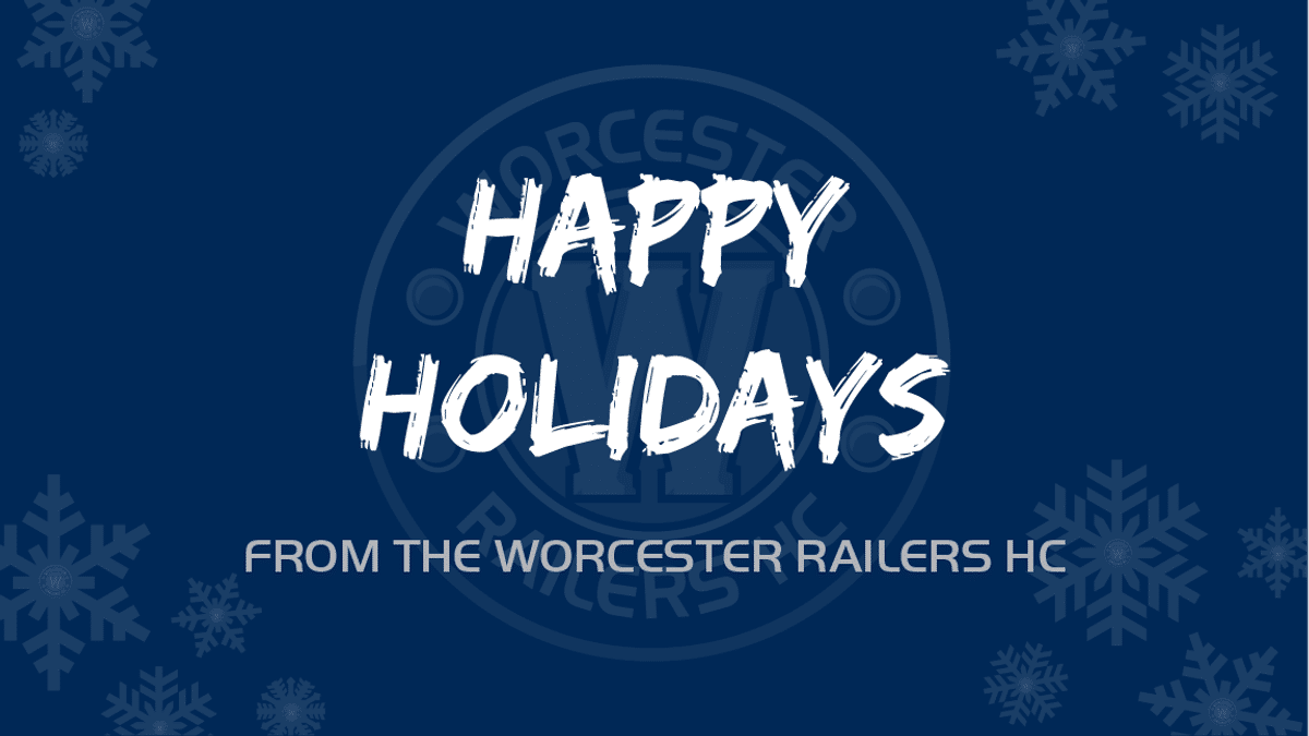 Happy Holidays from the Worcester Railers HC