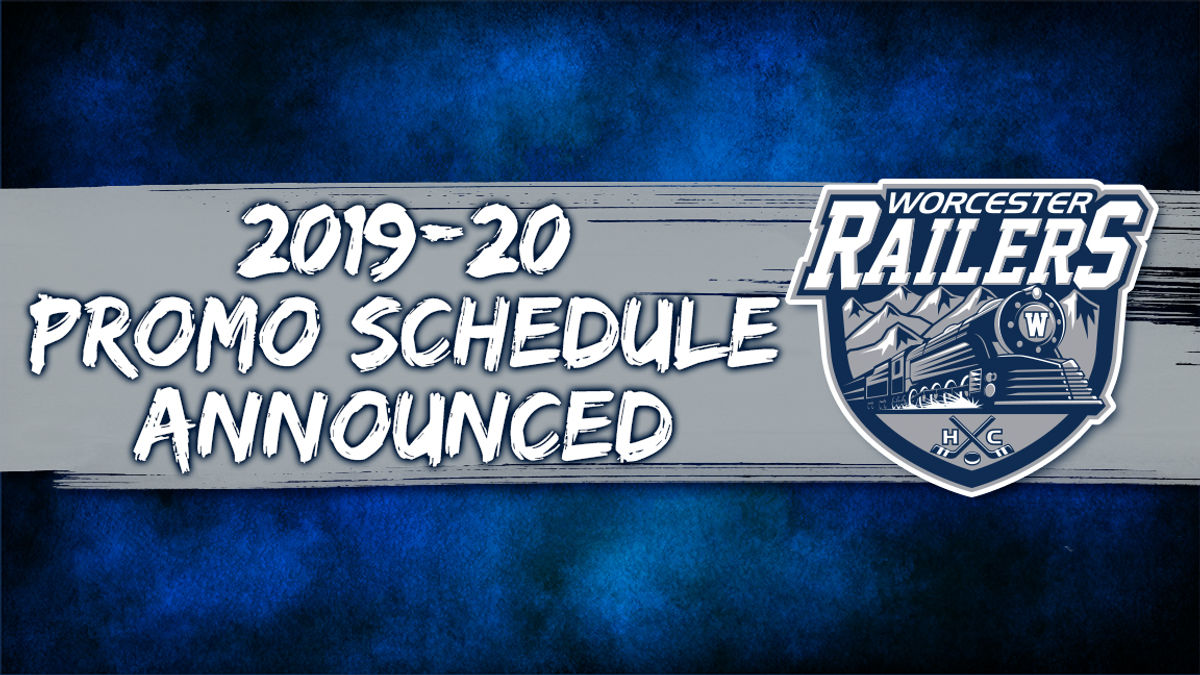 Worcester Railers HC announce 2019-20 promotional schedule