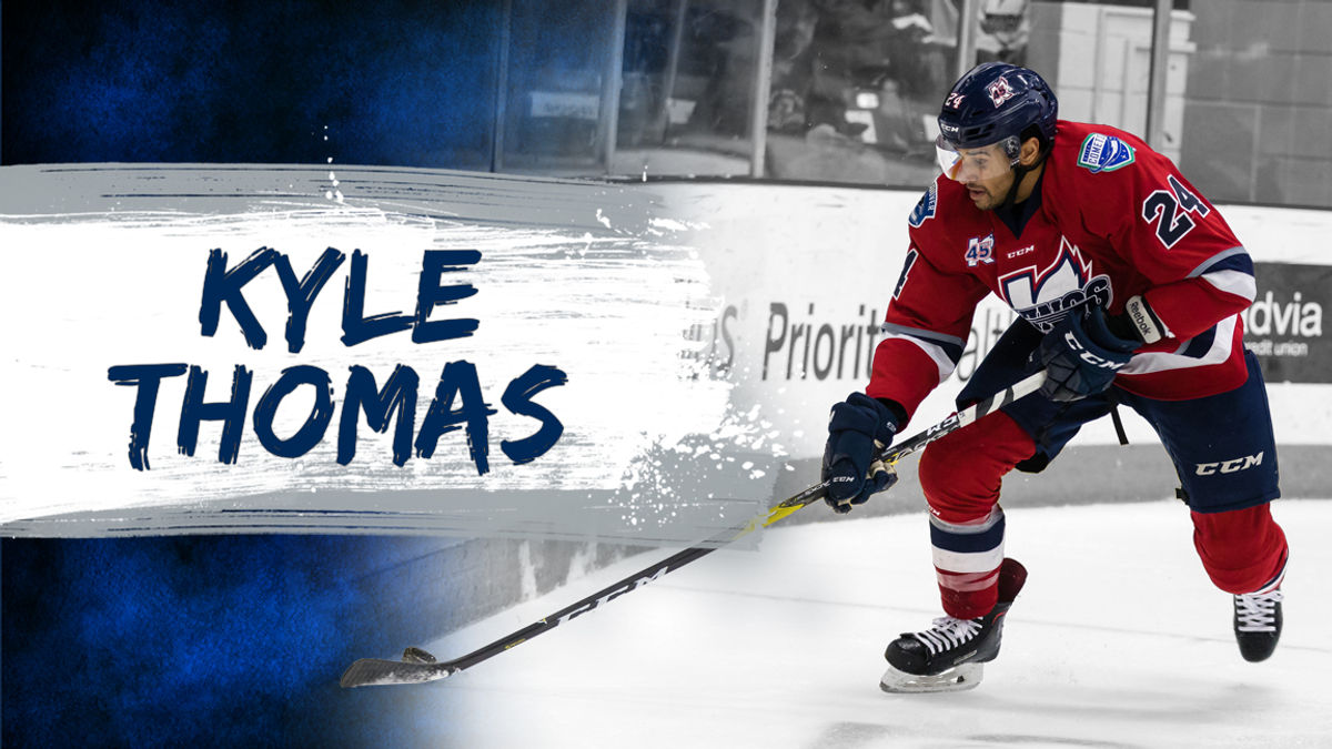 Worcester Railers HC sign veteran forward Kyle Thomas for 2019-20 season