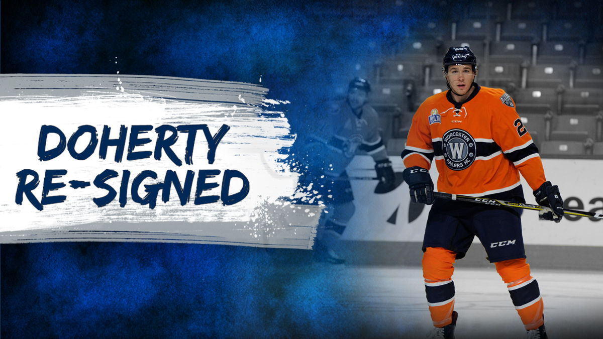Worcester Railers re-sign Connor Doherty for 2019-20 season