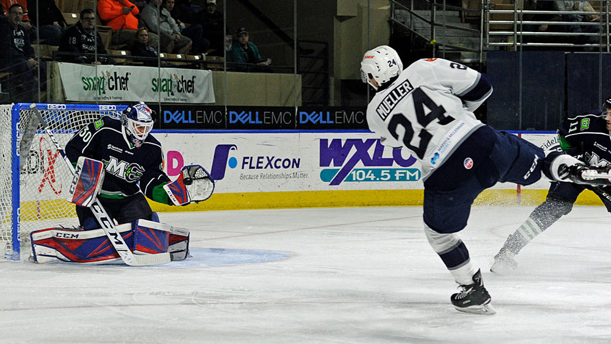 Railers grab a point but really wanted two in 2-1 overtime loss to Mariners  