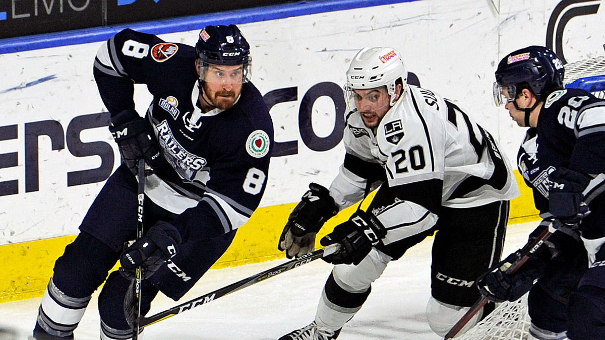 Quenneville nets OT game winner for Railers in 4-3 win in Manchester