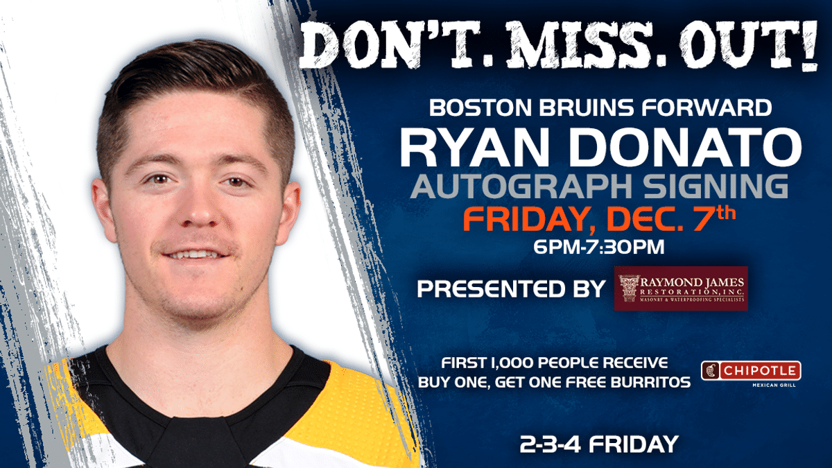 Meet Boston Bruins forward Ryan Donato!