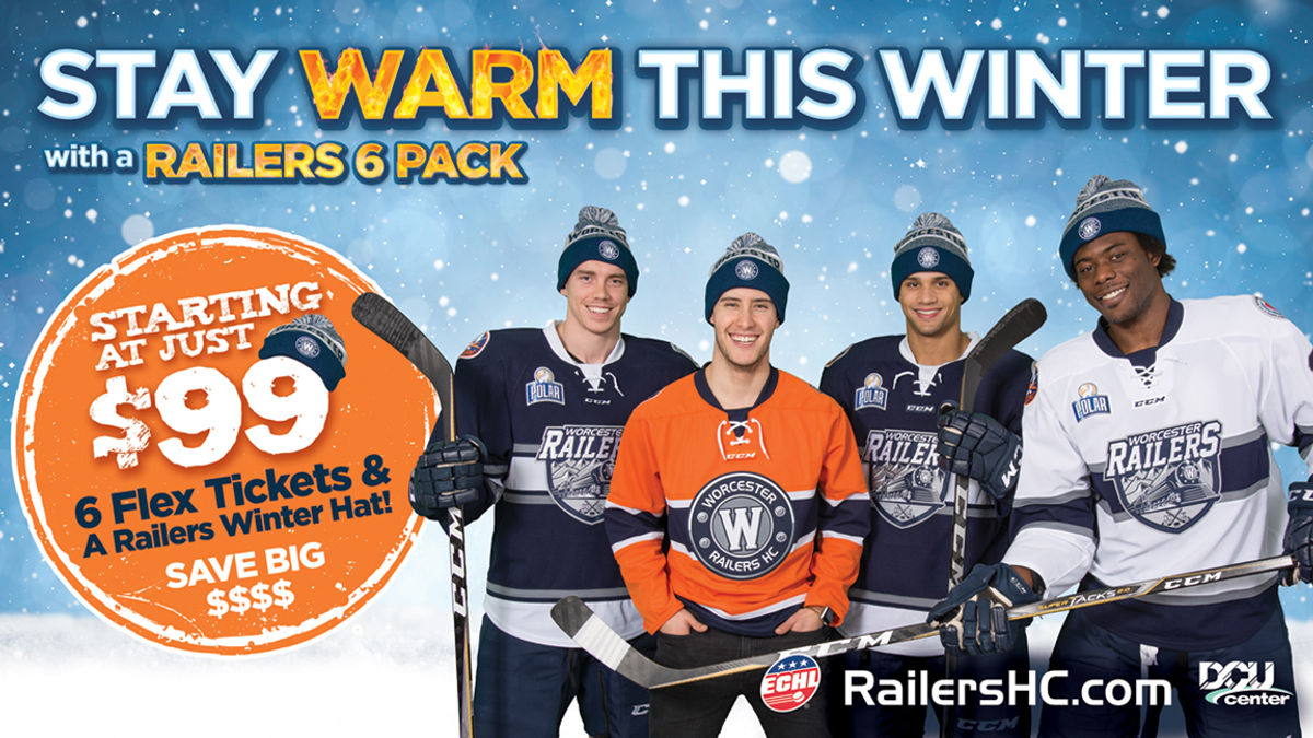 Score your Railers 6 PACK today!