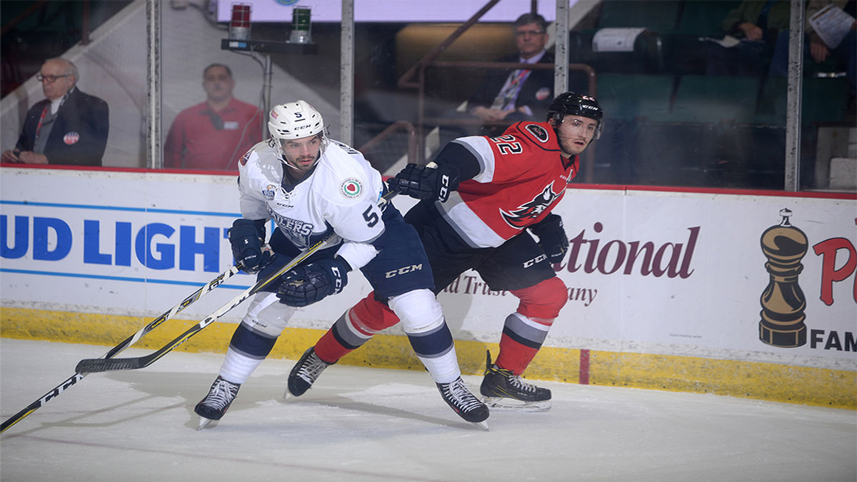 Wednesday was no bueno for Railers in 4-1 road loss to Thunder