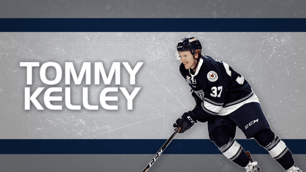 Worcester Railers HC re-sign Natick, MA native Tommy Kelley