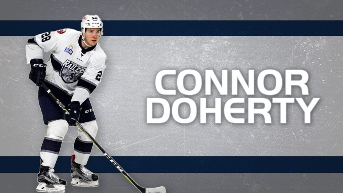 Worcester Railers HC re-sign Holden, MA native Connor Doherty