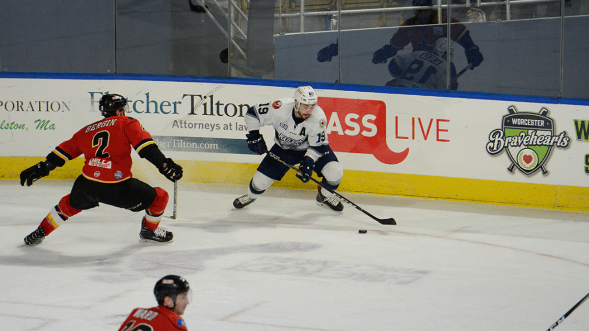 Railers even series in front of boisterous DCU Center crowd in 2-0 win over Thunder