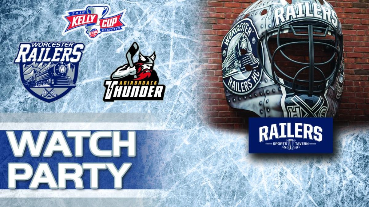 GAME 1 VIEWING PARTY at Railers Tavern!