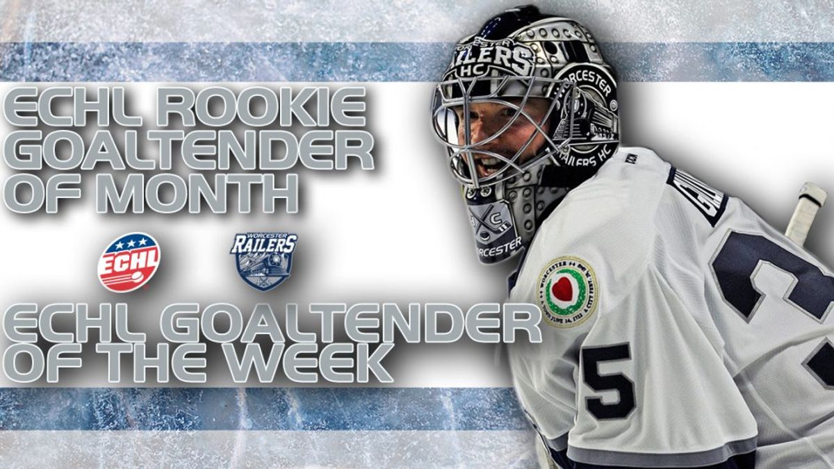 Mitch Gillam named CCM ECHL Rookie of the Month and CCM ECHL Goaltender of the Week