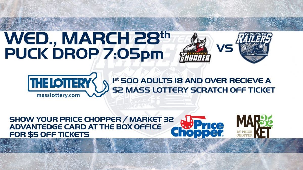 Railers return home on Wednesday, March 28 to kick off three game home stand!
