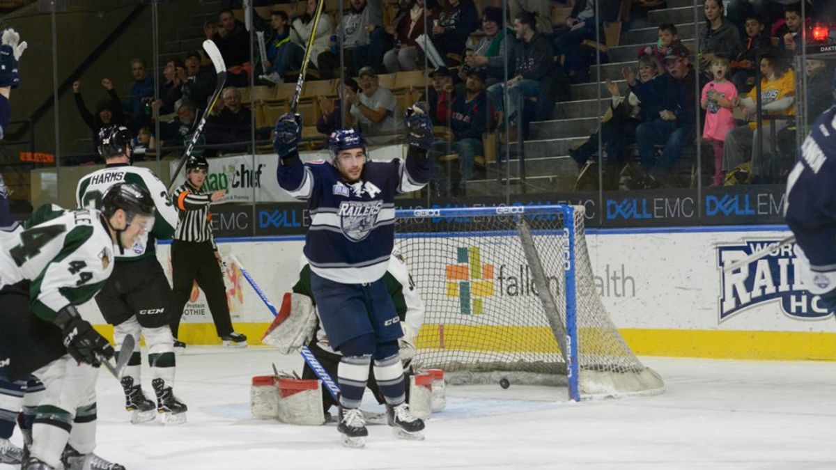 Railers go perfect on four game homestand after 4-2 win over Grizzlies