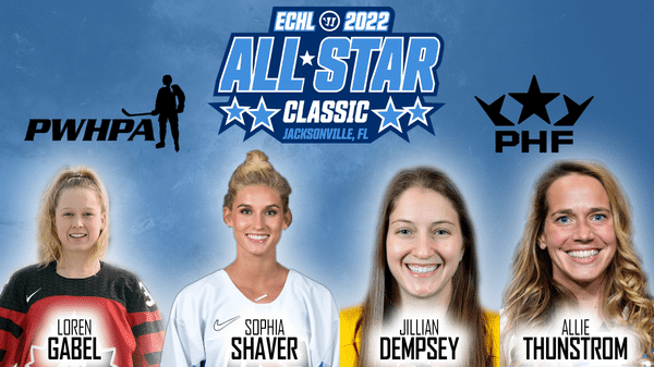 PHF and PWHPA members to participate in Warrior/ECHL All-Star Classic
