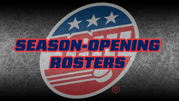 ECHL announces Season-Opening Rosters