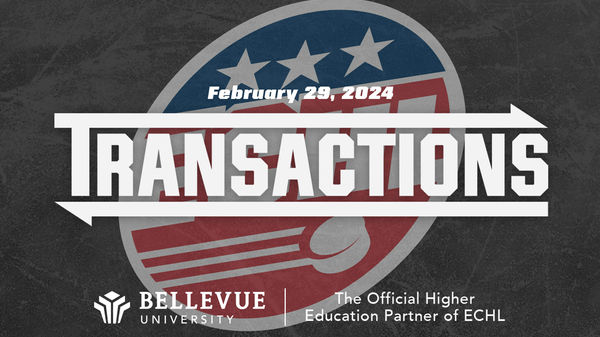 ECHL Transactions - Feb. 29
