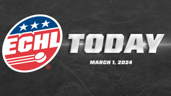 ECHL Today - March 1