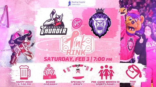 Pink in the Rink / Women in Sports Night
