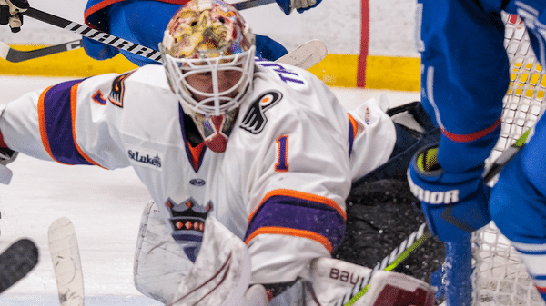 Nardi Scores Lone Goalie Royals Road Series Opener Loss to Lions, 3-1