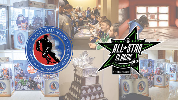 Hockey Hall of Fame Display coming to Savannah for 2024 Warrior/ECHL All-Star Classic Festivities