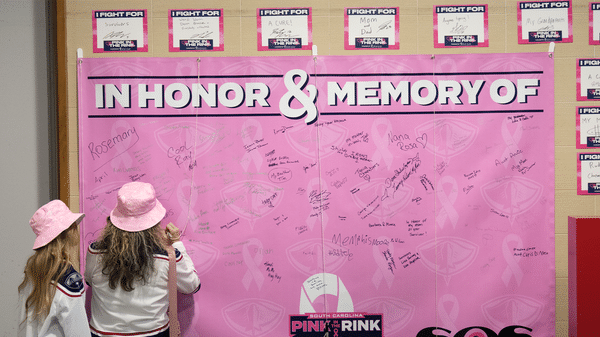 STINGRAYS HONOR THOSE AFFECTED BY CANCER ON PINK IN THE RINK NIGHT