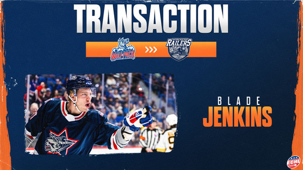 Forward Blade Jenkins Loaned to Worcester