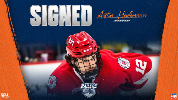 Railers Sign Forward Austin Heidemann to ECHL Contract